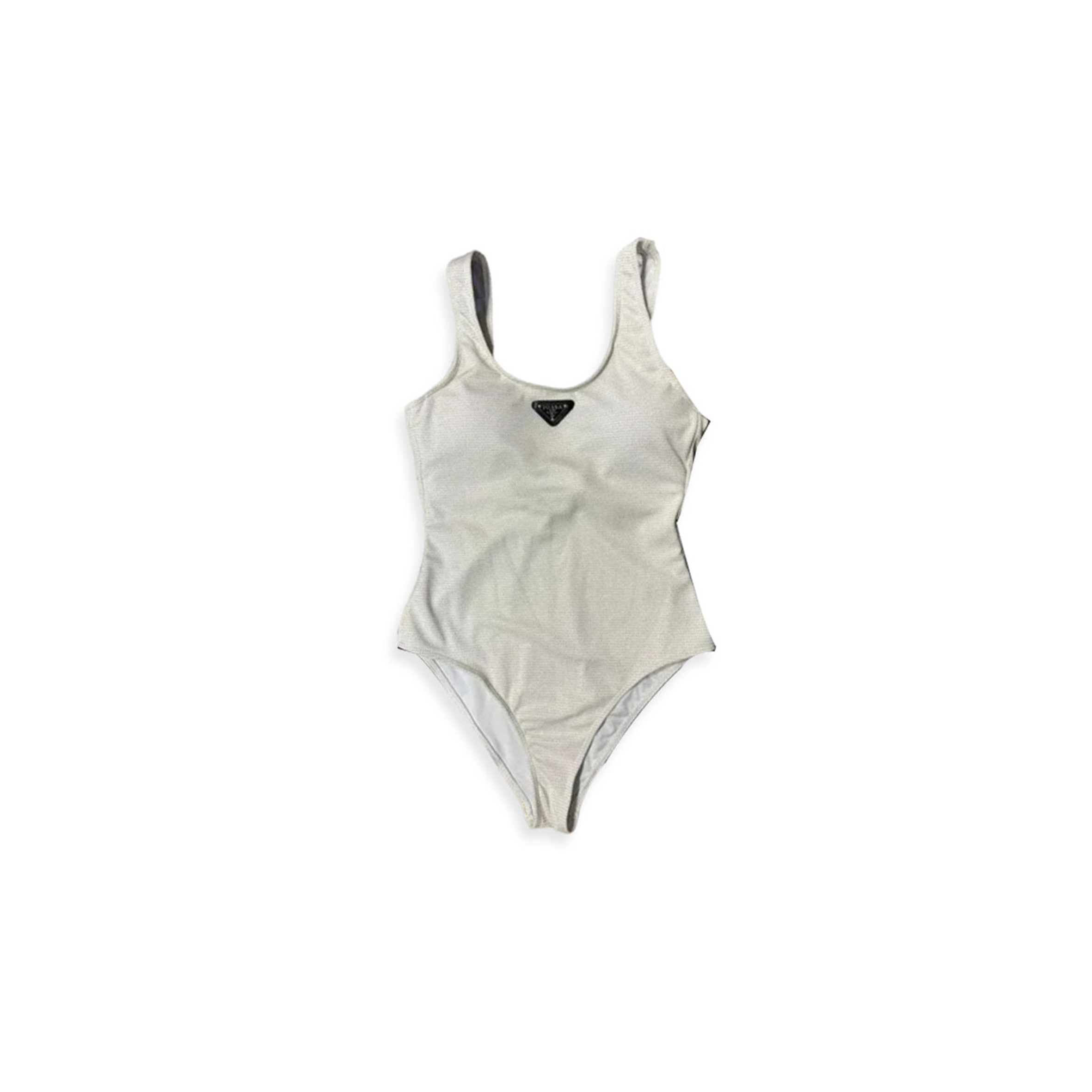 PRADA JERSEY ONE-PIECE SWIMSUIT WITH RHINESTONES 70196R